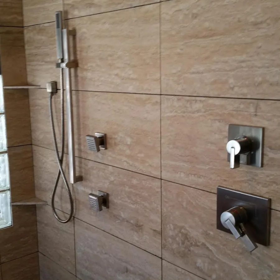 Shower fixture installation for Gas Line Repair in Menominee